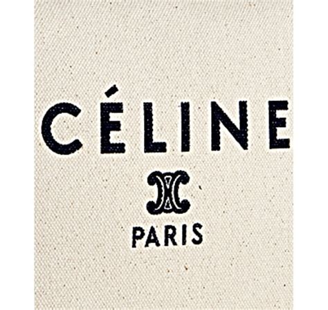 celine labels|celine canvas logo.